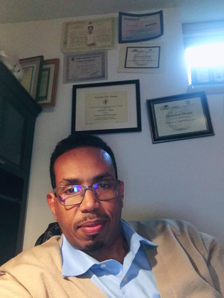 Abdijabar Sheikh, founder of RackWatch